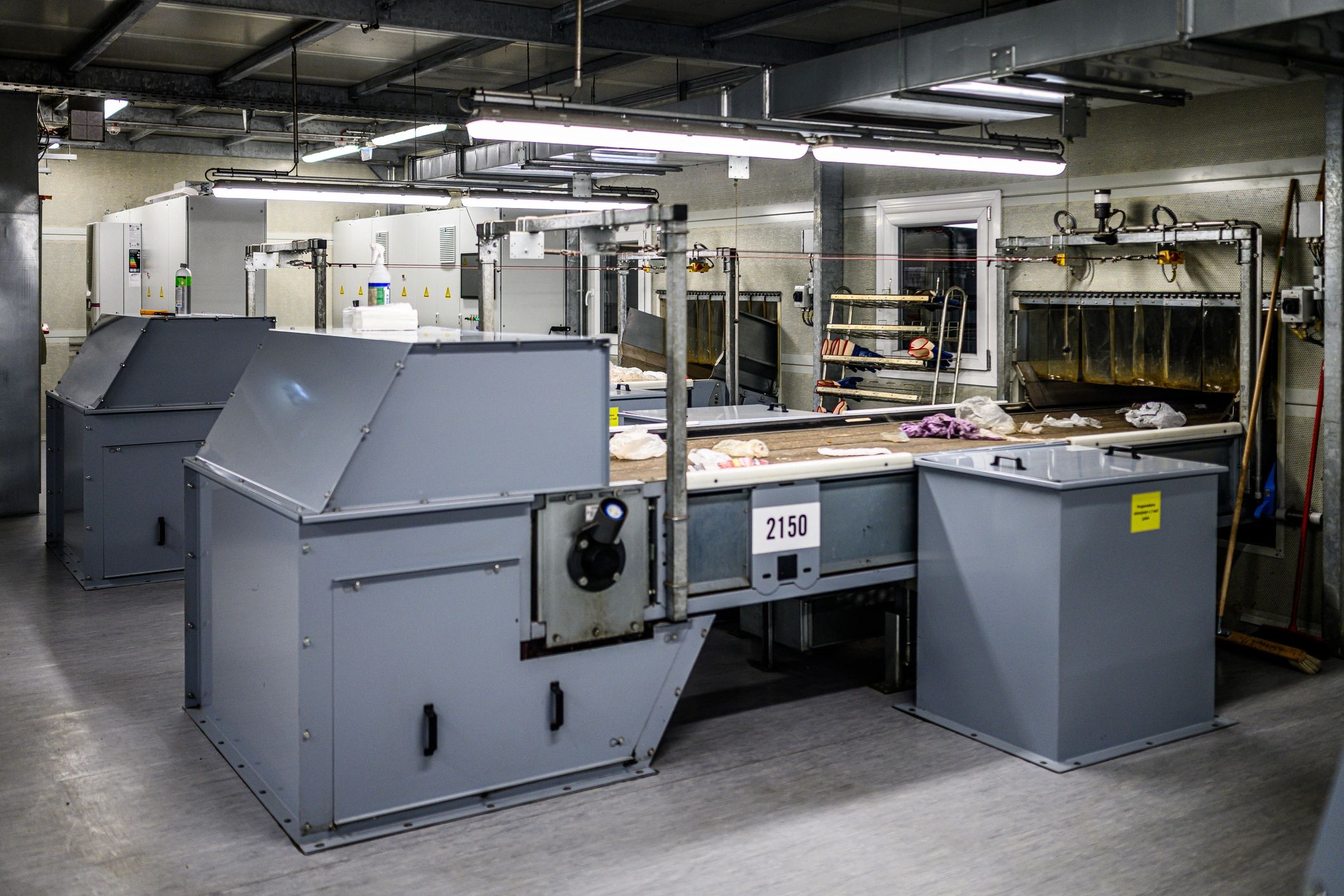 Industrial facility representing gold processing operations